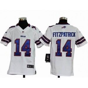 nike youth nfl jerseys buffalo bills #14 fitzpatrick white[nike]