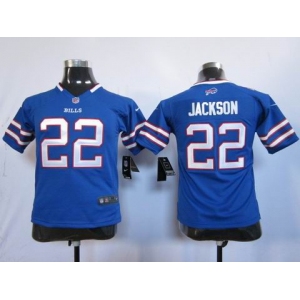 nike youth nfl jerseys buffalo bills #22 jackson blue[nike]