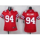 nike youth nfl jerseys buffalo bills #94 williams red[nike]