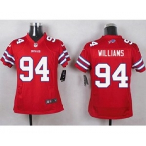 nike youth nfl jerseys buffalo bills #94 williams red[nike]