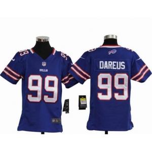 nike youth nfl jerseys buffalo bills #99 dareus blue[nike]