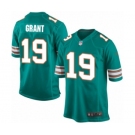 Men's Nike Miami Dolphins #19 Jakeem Grant Game Aqua Green Alternate NFL Jersey