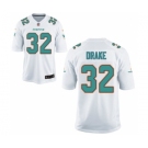 Men's Nike Miami Dolphins #32 Kenyan Drake Game White NFL Jersey