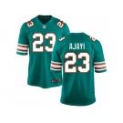 Nike Miami Dolphins #23 Jay Ajayi Aqua Green Alternate Men's Stitched NFL Game Jersey