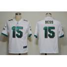 nike nfl jerseys miami dolphins #15 davone bess white[game]