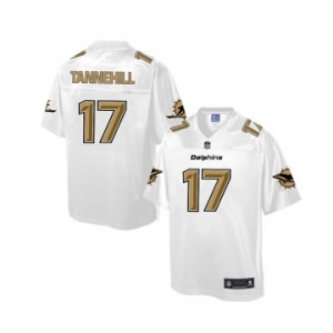 nike nfl jerseys miami dolphins #17 tannehill Pro Line White[game]