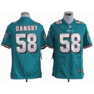 nike nfl jerseys miami dolphins #58 dansby green[game]