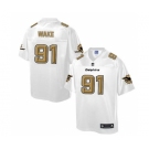 nike nfl jerseys miami dolphins #91 wake Pro Line White[game]