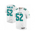 Men's Nike Miami Dolphins #52 Raekwon McMillan Elite White NFL Jersey