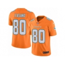 Men's Nike Miami Dolphins #80 Anthony Fasano Elite Orange Rush NFL Jersey