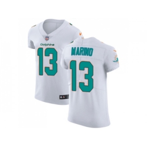 Nike Miami Dolphins #13 Dan Marino White Men Stitched NFL Vapor Untouchable Elite Jersey