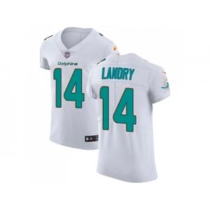 Nike Miami Dolphins #14 Jarvis Landry White Men Stitched NFL Vapor Untouchable Elite Jersey