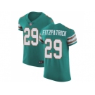 Nike Miami Dolphins #29 Minkah Fitzpatrick Aqua Green Alternate Men Stitched NFL Vapor Untouchable Elite Jersey