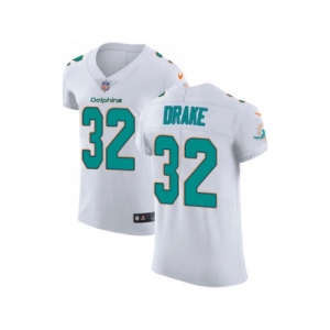 Nike Miami Dolphins #32 Kenyan Drake White Men Stitched NFL Vapor Untouchable Elite Jersey