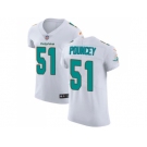 Nike Miami Dolphins #51 Mike Pouncey White Men Stitched NFL Vapor Untouchable Elite Jersey