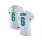 Nike Miami Dolphins #6 Jay Cutler White Men Stitched NFL Vapor Untouchable Elite Jersey