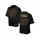 Nike Miami Dolphins #67 Laremy Tunsil Black Men's Stitched NFL Elite Pro Line Gold Collection Jersey