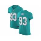 Nike Miami Dolphins #93 Ndamukong Suh Aqua Green Team Color Men Stitched NFL Vapor Untouchable Elite Jersey