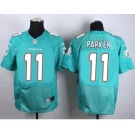 nike nfl jerseys miami dolphins #11 parker green[Elite]