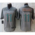 nike nfl jerseys miami dolphins #11 wallace grey[Elite vapor]