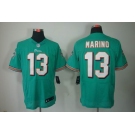 nike nfl jerseys miami dolphins #13 dan marino green[Elite]