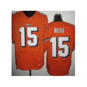 nike nfl jerseys miami dolphins #15 bess orange[Elite]