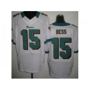 nike nfl jerseys miami dolphins #15 davone bess white[Elite]