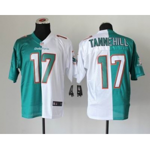 nike nfl jerseys miami dolphins #17 tannehill green-white[Elite split]