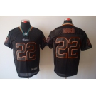 nike nfl jerseys miami dolphins #22 bush black[Elite lights out]