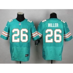 nike nfl jerseys miami dolphins #26 miller green[Elite]