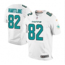 nike nfl jerseys miami dolphins #82 hartline white[Elite]