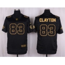 nike nfl jerseys miami dolphins #83 clayton black gold collection[Elite]