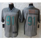 nike nfl jerseys miami dolphins #91 wake grey[Elite vapor]