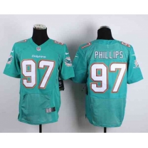 nike nfl jerseys miami dolphins #97 phillips green[Elite]