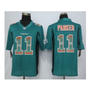 2015 new nike miami dolphins #11 parker green strobe jerseys[limited]