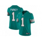 Men Nike Miami Dolphins #1 Cody Parkey Aqua Green Alternate Vapor Untouchable Limited Player NFL Jersey