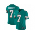 Men Nike Miami Dolphins #7 Brandon Doughty Aqua Green Alternate Vapor Untouchable Limited Player NFL Jersey