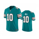 Men's Miami Dolphins #10 Tyreek Hill Aqua 2023 F.U.S.E Vapor Limited Stitched Football Jersey