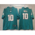 Men's Miami Dolphins #10 Tyreek Hill Green 2023 FUSE Vapor Limited Throwback Stitched Jersey