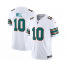 Men's Miami Dolphins #10 Tyreek Hill White 2023 F.U.S.E Alternate Vapor Limited Football Stitched Jersey