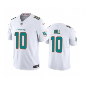 Men's Miami Dolphins #10 Tyreek Hill White 2023 F.U.S.E Vapor Limited Stitched Football Jersey