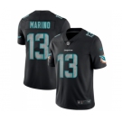 Men's Miami Dolphins #13 Dan Marino Black 2018 Impact Limited Stitched NFL Jersey