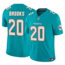 Men's Miami Dolphins #20 Jordyn Brooks Aqua 2024 F.U.S.E Vapor Limited Football Stitched Jersey