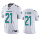 Men's Miami Dolphins #21 Jordan Poyer White Vapor Limited Football Stitched Jersey