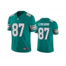 Men's Miami Dolphins #87 Erik Ezukanma Aqua Color Rush Limited Stitched Football Jersey