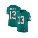 Men's Nike Miami Dolphins #13 Dan Marino Vapor Untouchable Limited Aqua Green Alternate NFL Jersey