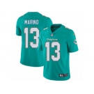 Men's Nike Miami Dolphins #13 Dan Marino Vapor Untouchable Limited Aqua Green Team Color NFL Jersey