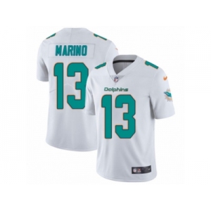 Men's Nike Miami Dolphins #13 Dan Marino Vapor Untouchable Limited White NFL Jersey