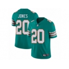 Men's Nike Miami Dolphins #20 Reshad Jones Vapor Untouchable Limited Aqua Green Alternate NFL Jersey