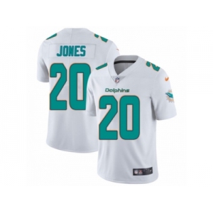 Men's Nike Miami Dolphins #20 Reshad Jones Vapor Untouchable Limited White NFL Jersey